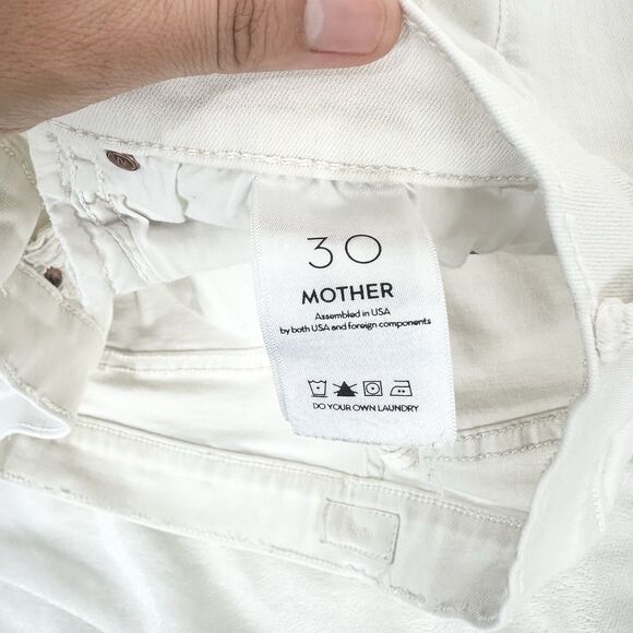 Mother The Rascal Ankle Snippet Jeans Size 30 In Sexy Just Walked Into Town - Picture 12 of 15